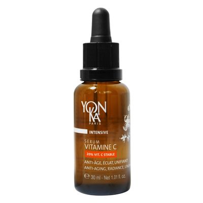 Yon-Ka Vitamin C Face Serum, Anti-Aging Face Serum for Sensitive Skin, High Concentrate to Treat Wrinkles Uneven Skin Texture, 30ml
