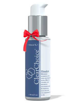 Clear Choice Elimaderm Acid Serum 12 Acid Blend with Japanese Green Tea Exfoliates, Brightens, Reduces Acne Fine Lines Vegan-Friendly, Anti-Aging Formula for All Skin Types