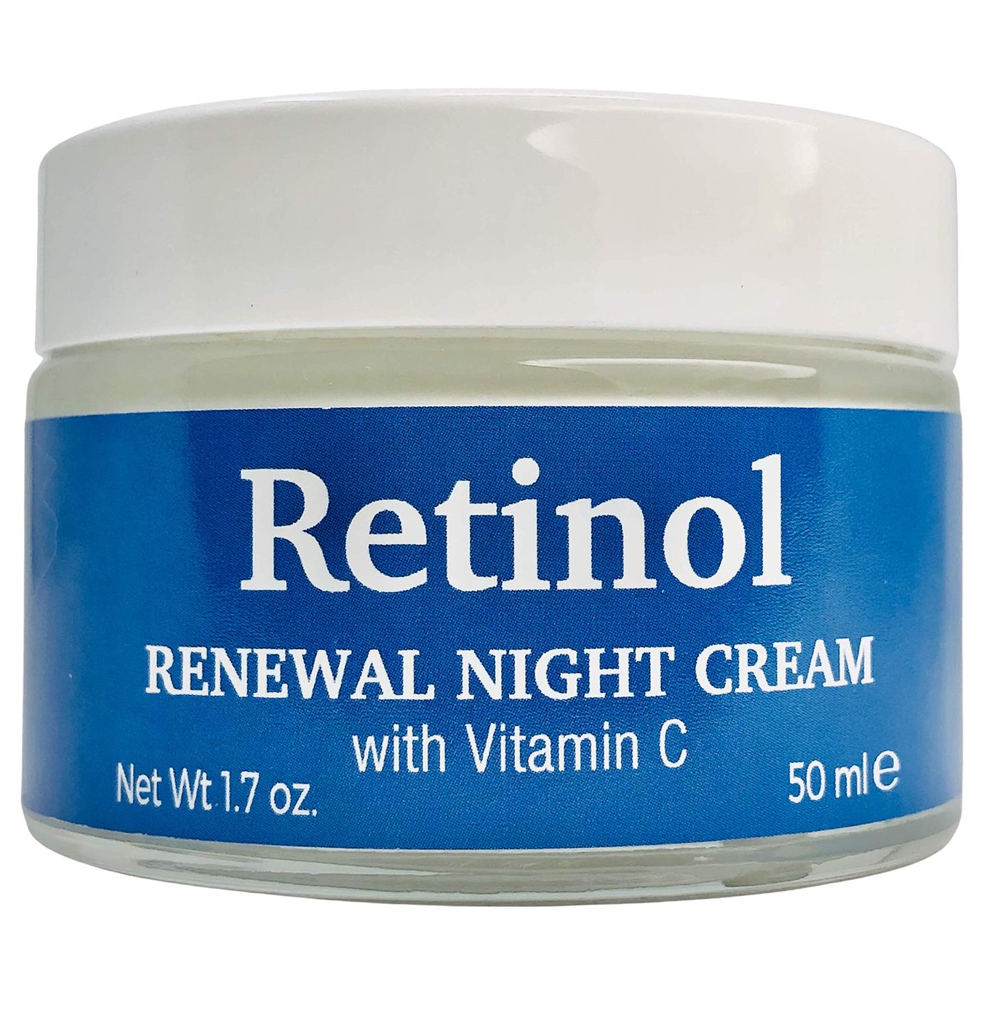Delfanti Milano RETINOL RENEWAL Night Face and Neck Cream Moisturizer with Vitamin C Made in Italy 1.7 oz