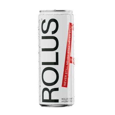 ROLUS Sparkling Citrus Electrolyte Hydration, 11.5 oz (12 pack), 345mg Electrolytes, No Sugar, No Caffeine, No Dyes