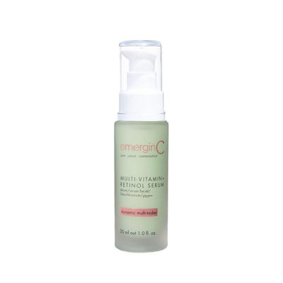 emerginC MultiVitamin Retinol Serum - Micro-Encapsulated Spheres Vitamin C to Help Combat Visible Signs of Aging, Sensitive Skin Minor Redness (1.0 oz, 30 ml)