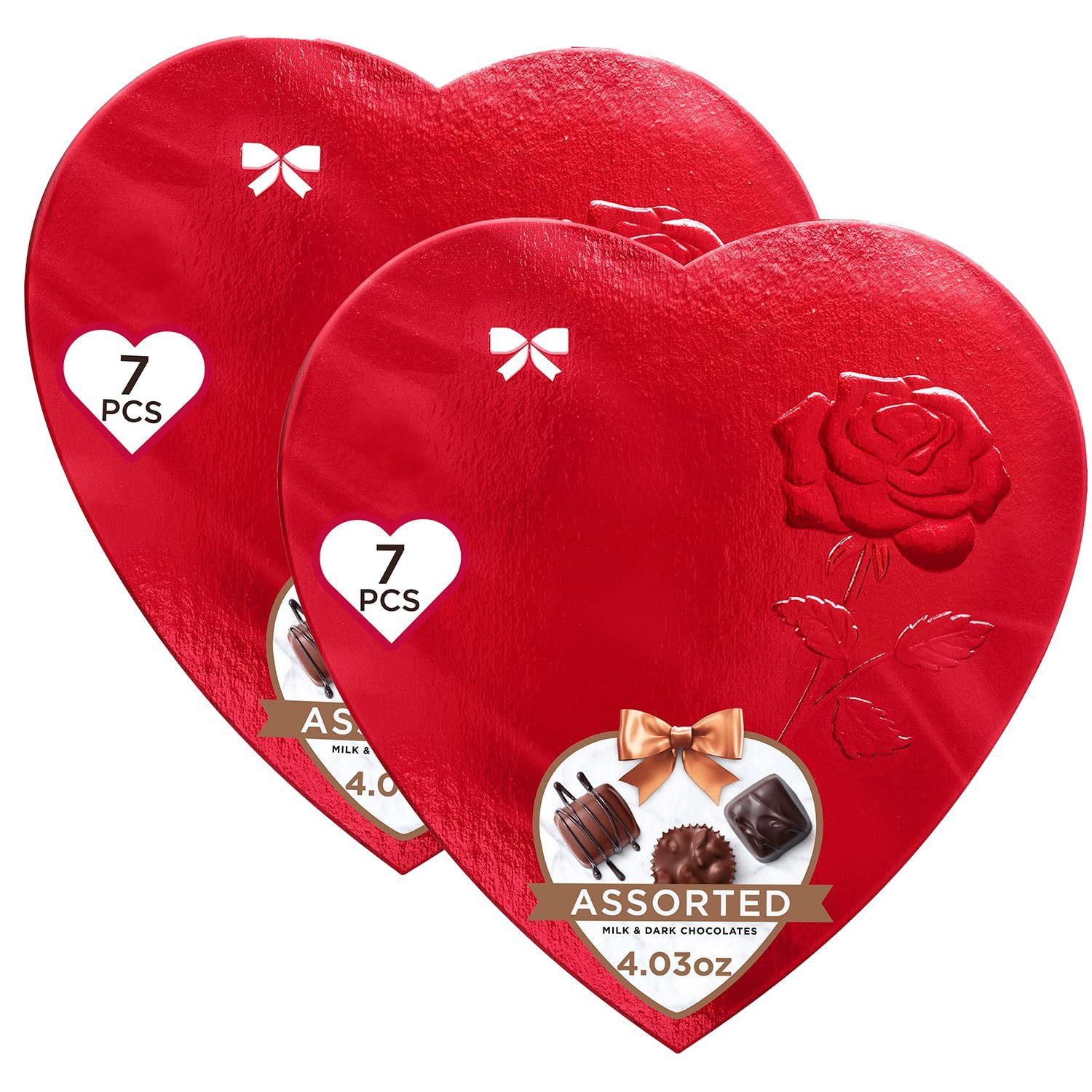 2 Pack Milk and Dark Chocolate Truffles