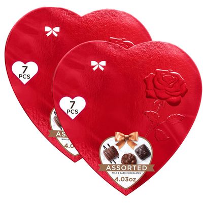 2 Pack Milk and Dark Chocolate Truffles