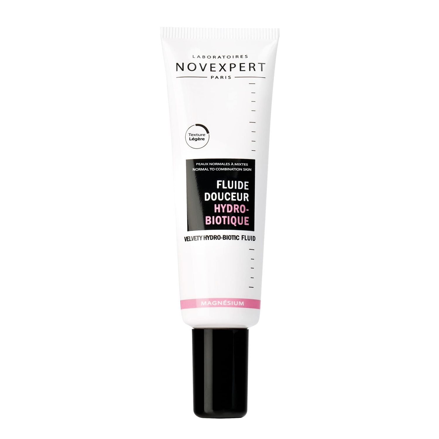 Novexpert Velvety Hydro-Biotic Fluid - Light Textured Face Cream - Fast-Absorbing, Soothing Sensation - Smooth, Hydrated And Supple Skin - Hypoallergenic - Vegan - Normal To Combination Skin - 1 Oz