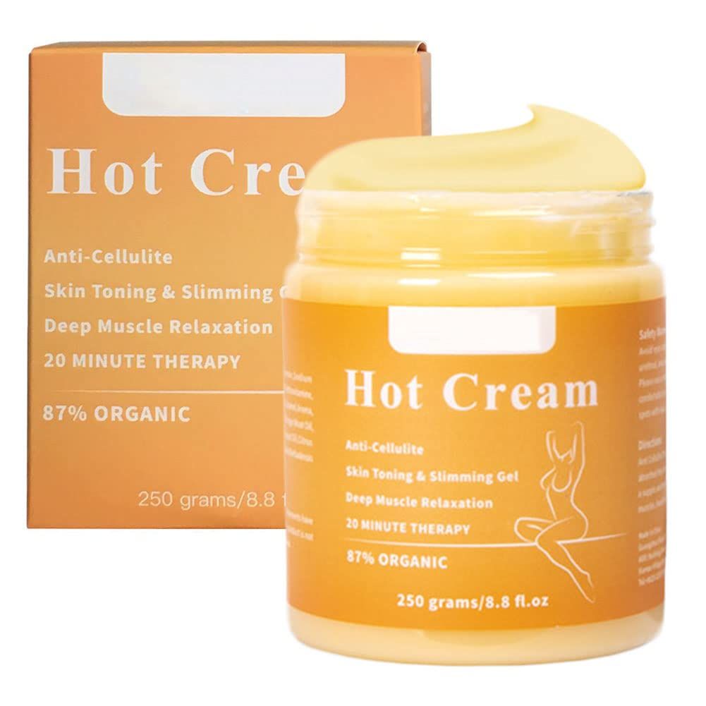 Hot Cream Cellulite and Fat Burner Body Slimming Cream for Belly Fat Burner Body Shape Anti Cellulite Body Wrap Cream for Weight Loss