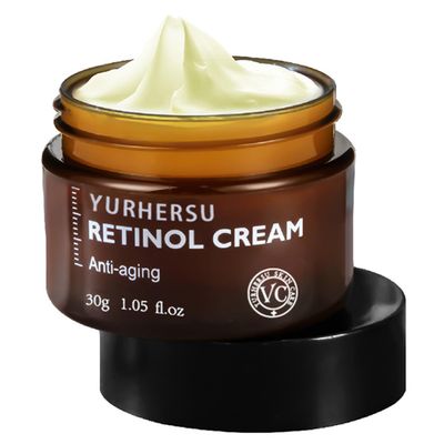 YURHERSU Retinol Moisturizing Face Cream Not Sticky Fast Absorption Hydrating Firming, Anti-aging Anti-Wrinkle Smooth Firming Skin, Shrinking Pore Add Nutrients for Skin (Retinol)
