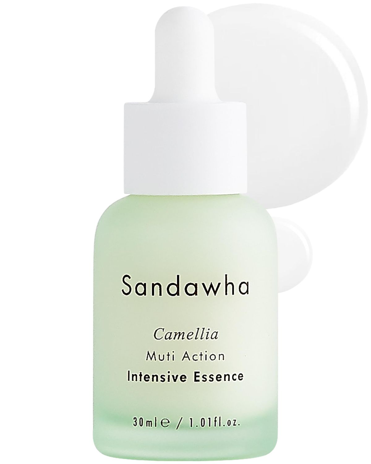 SKINCURE Sandawha Multi-Action Intensive Essence - Vegan Korean Serum - Improves Wrinkles Skin Texture with Organic Ingredients - Hydrating Soothing Skiincare - Cruelty Free, 1.01 fl.oz.