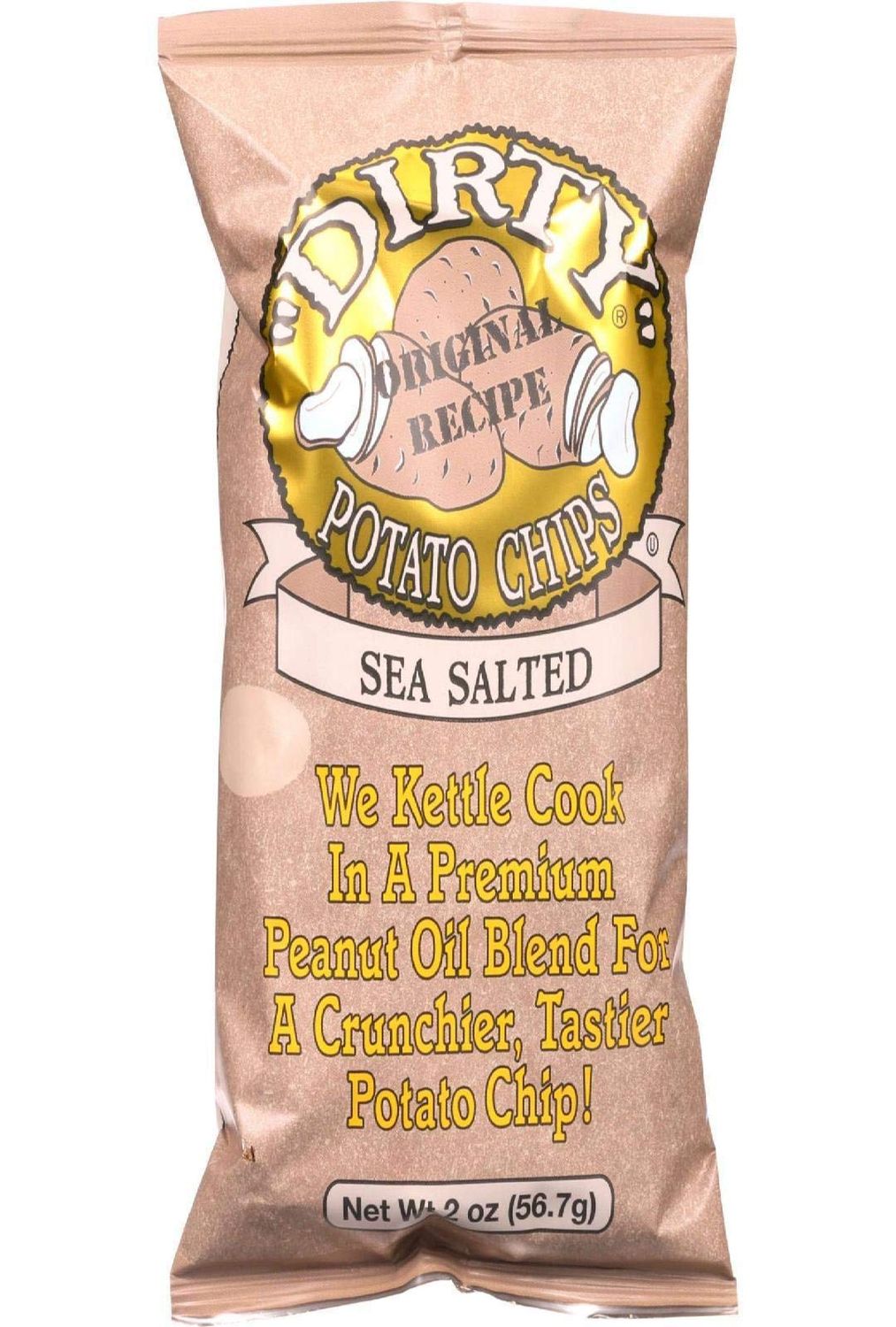 Dirty Potato Chip Sea Salted, 2 oz