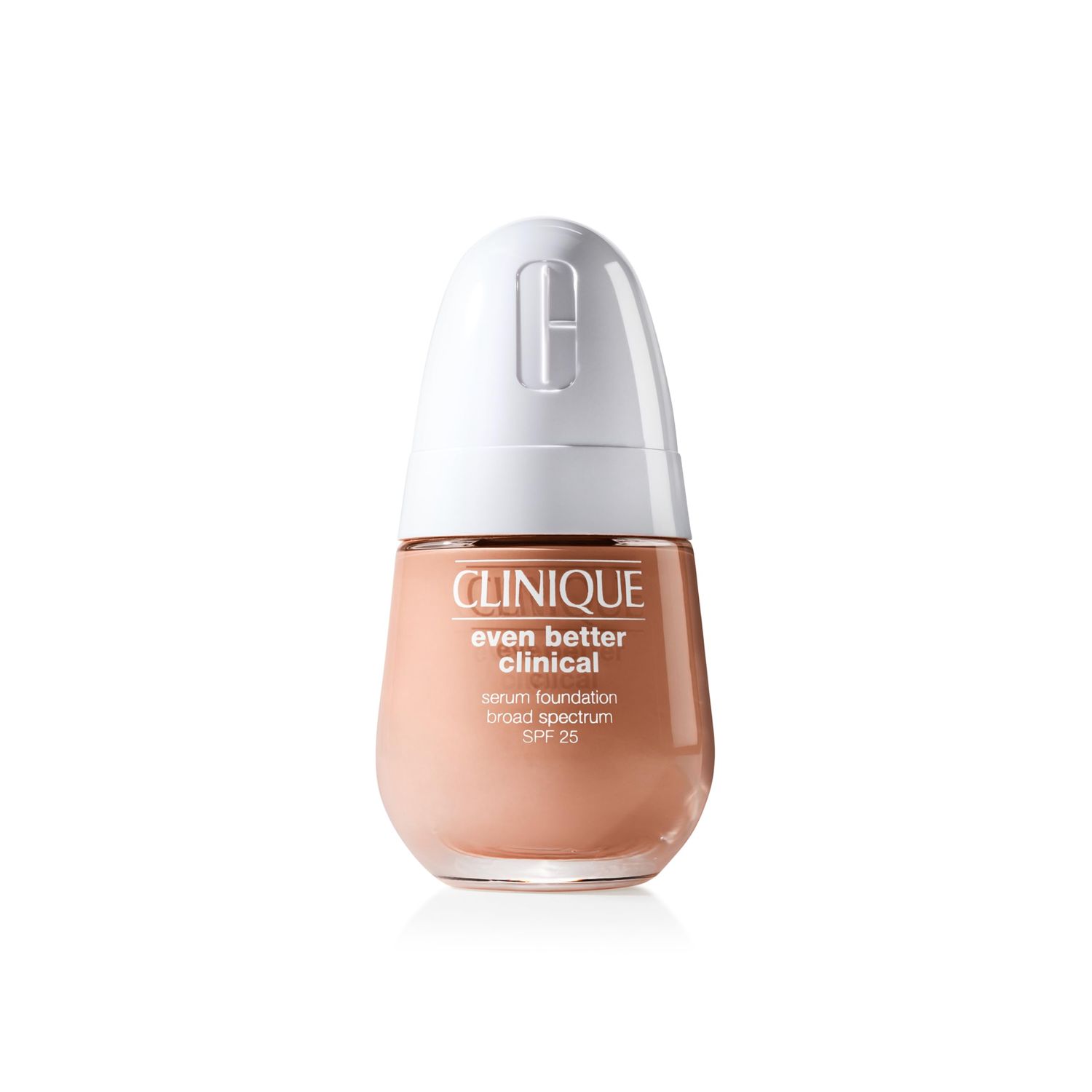 Clinique Even Better Clinical Serum Full Coverage Hydrating Foundation Broad Spectrum SPF 25 With Vitamin C, Salicylic Acid Hyaluronic Acid For Oily Skin Types, Beige, 1 Fl Oz