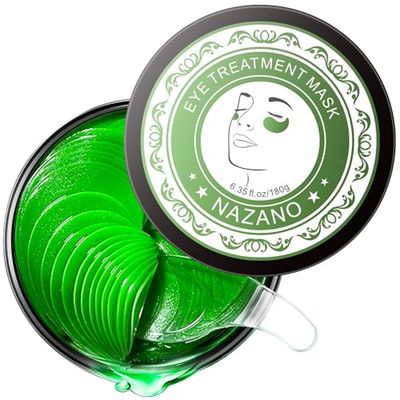 NAZANO Under Eye Patches for Dark Circles and Puffiness - Under Eye Masks Anti-Aging Collagen Hyaluronic Acid, Reduce Dark Circles Wrinkles Skincare Beauty Products for Self Care (30 Pairs) 2