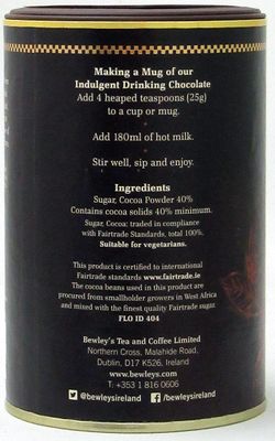 Bewley's Indulgent Hot Drinking Chocolate, 8.8 Ounce