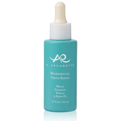 D&#39;Arganette Regenerating Youth Serum Facial Oil Infused With Marula, Grapeseed, Almond Jojoba Oil- Anti-Aging Moisturizer Face Oil For Dry Skin, Fine Lines Wrinkles 1.7 oz- Made In USA