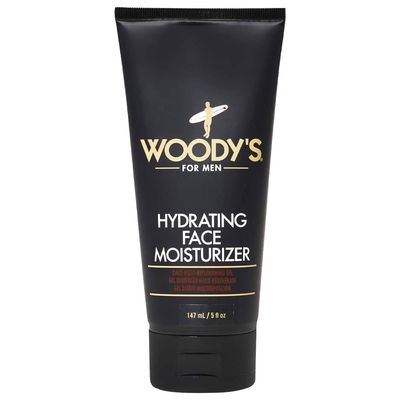 Woody&#39;s Face Moisturizer for Men with Menthol - Hydrating Daily Facial Lotion for Dry Skin, Anti-Aging Face Cream, Mens Skin Care, 5 fl oz