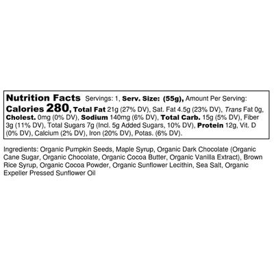88 Acres Dark Chocolate Brownie Seed Protein Bar 9 Count, 1.9 OZ