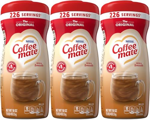 Coffee mate Original Powdered Creamer, 16 oz (Pack of 3)