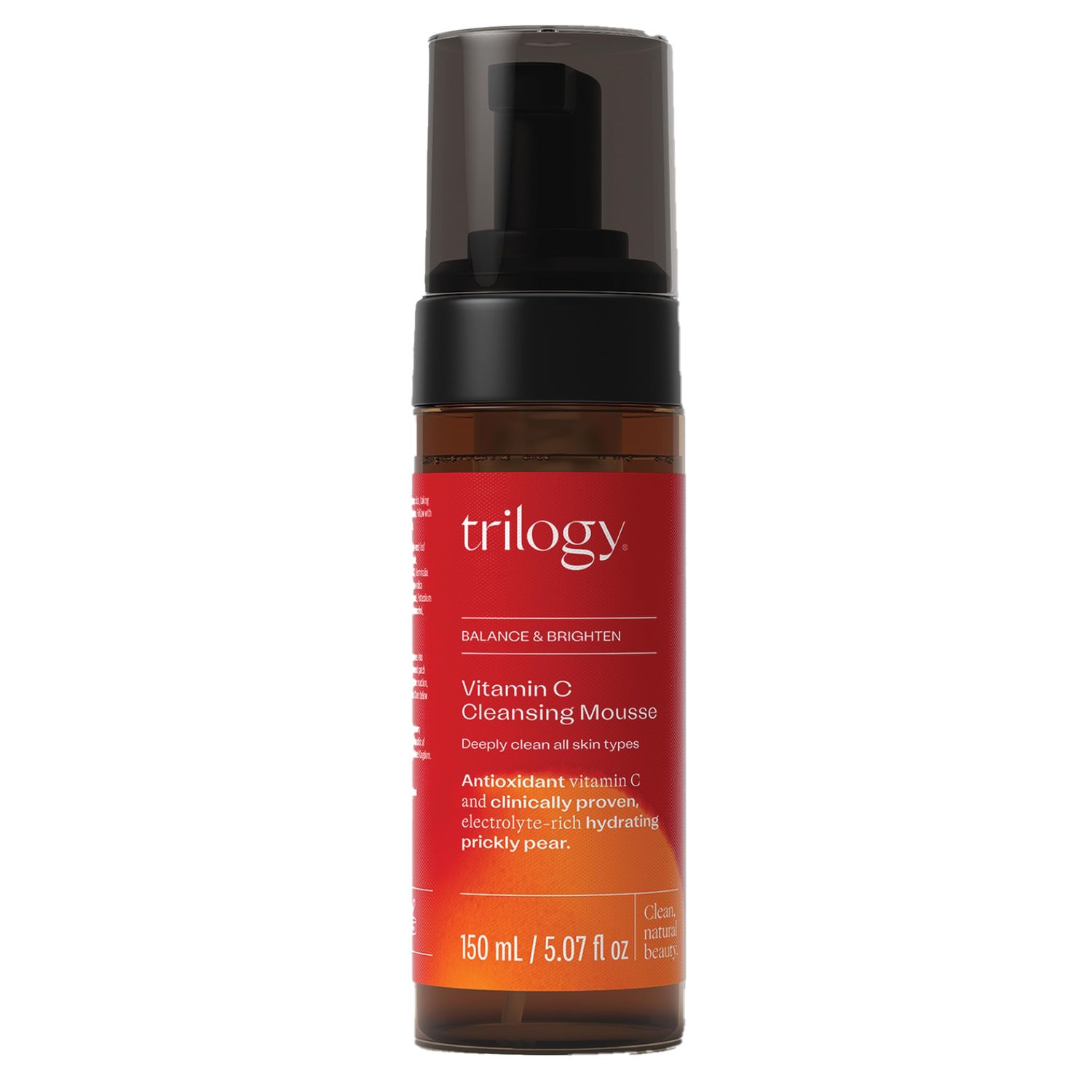 TRILOGY Vitamin C Cleansing Mousse, 5.07 FZ