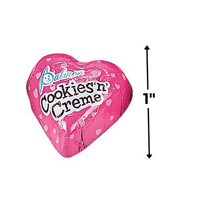 Palmer Cookies Cream Heart Chocolates (Pack of 1128) - Sweet Delicious Treats - Perfect for Valentine's Day, Christmas, Birthdays More