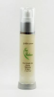 Golden Serum for Skin Tightening, Firming and Sagging Prevention. Has 20 Argireline, Dmae, APT (Marine Algae), Pepha Tight, Hyaluronic Acid, Vitamin C, and Syncoll Paraben Free 50ml1.7 oz