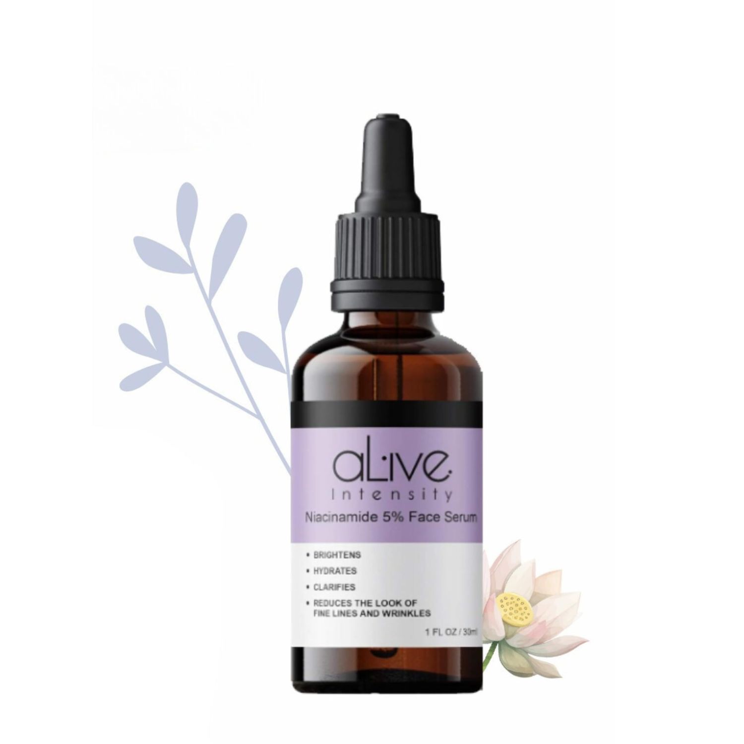 Niacinamide Face Serum 5 - Advanced Skincare - Niacinamide Face Serum Brighten Glow Ordinary Face Serum For Anti-Wrinkle, Hydrates Clarifies