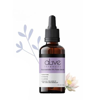 Niacinamide Face Serum 5 - Advanced Skincare - Niacinamide Face Serum Brighten Glow Ordinary Face Serum For Anti-Wrinkle, Hydrates Clarifies