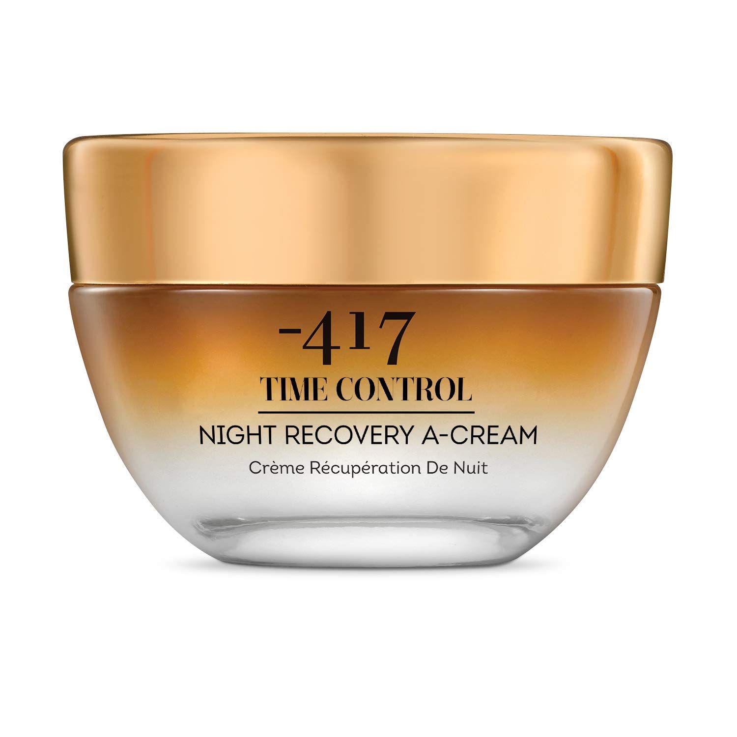 -417 Dead Sea Cosmetics Time Control Night Recovery A Cream Face Moisturizer, Wrinkle Recovery Anti-Aging Face Cream