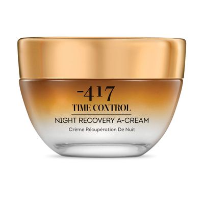 -417 Dead Sea Cosmetics Time Control Night Recovery A Cream Face Moisturizer, Wrinkle Recovery Anti-Aging Face Cream