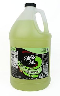 Finest Call Premium Margarita Ready-to-Use Drink Mix, 1 Gallon Bottle (128 Fl Oz)