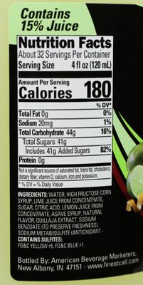 Finest Call Premium Margarita Ready-to-Use Drink Mix, 1 Gallon Bottle (128 Fl Oz)