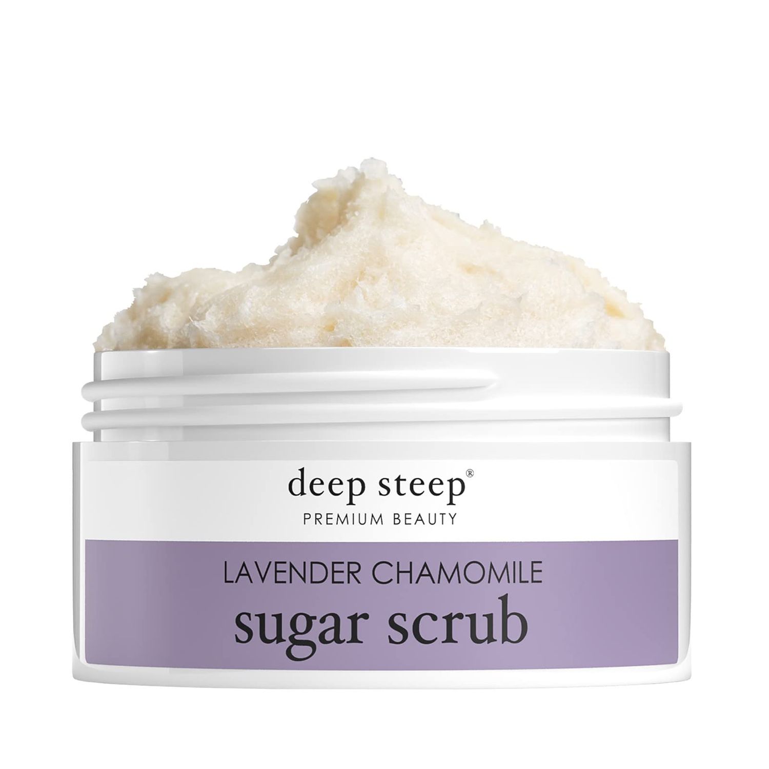 Deep Steep Sugar Scrub, 8oz (Lavender Chamomile)