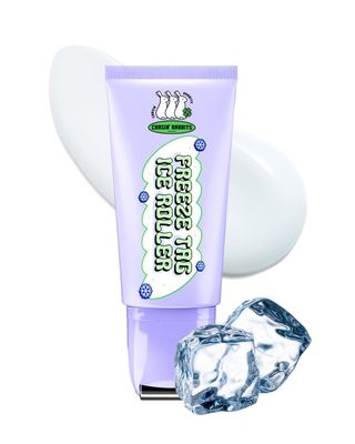 CHASIN&#39; RABBITS Freeze Tag Ice Roller Cold Face Roller for Wrinkles Lifting Face Care Ice Face Roller Skin Care wGel Serum Face Massage Roller Self Care for Women (Pack of 1, 1.69 Fl. oz)