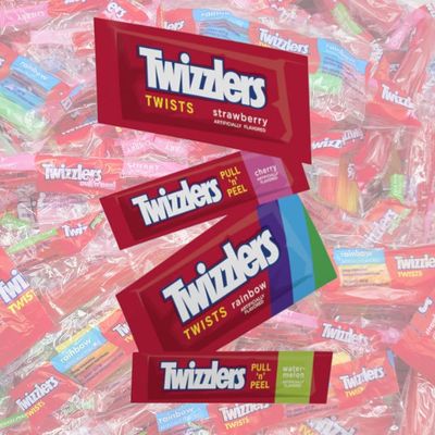 Twizzler Assorted Flavored Licorice Style Candy, Trick or Treat Bulk Party Pack - 1 Pound