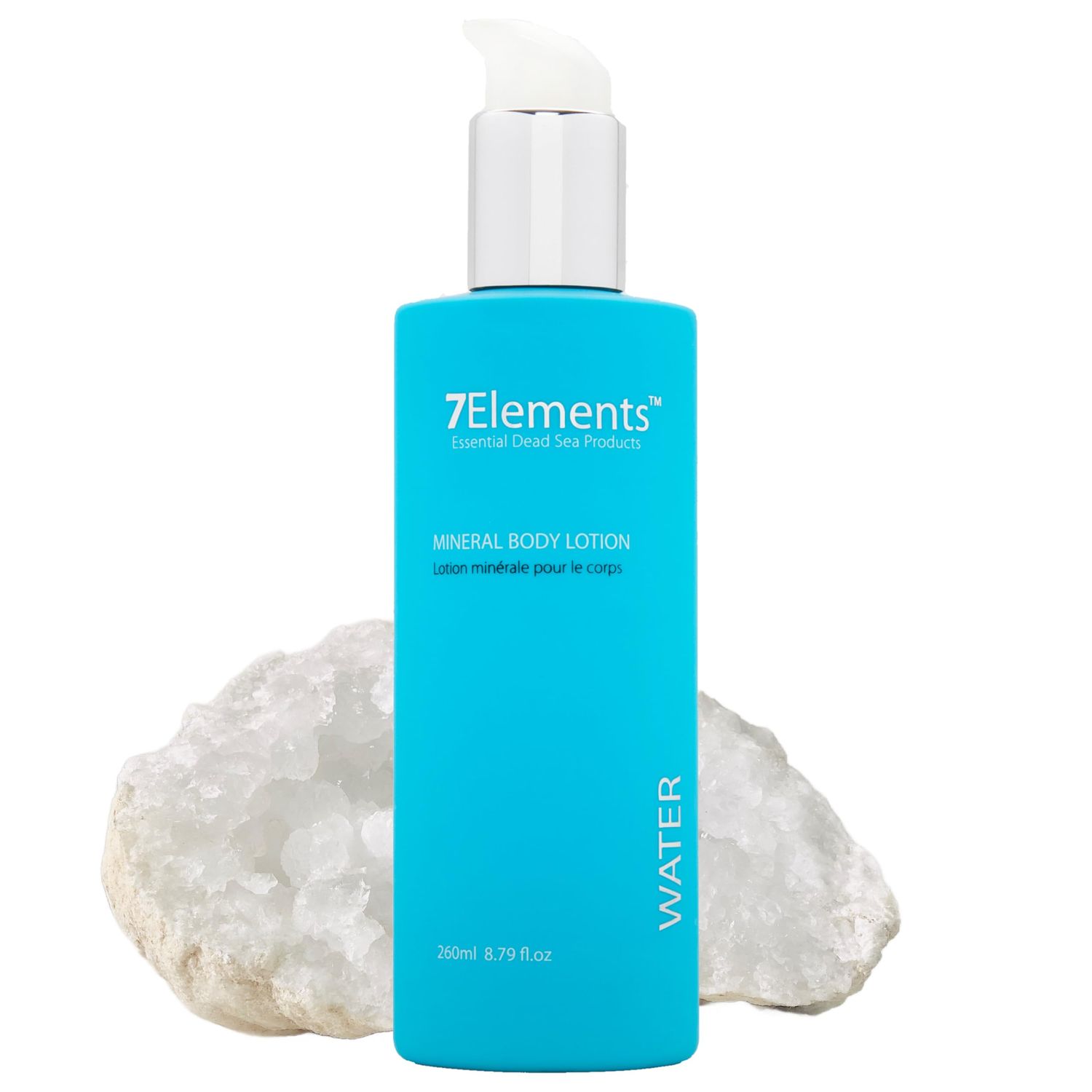 7ELEMENTS Dead Sea Daily Moisturizing Lotion for Dry Skin Moisturizing Body Lotion Body Moisturizer With Dead Sea Minerals Anti-Aging Quick Absorption Into Extra Dry Skin Skincare Body 260fl