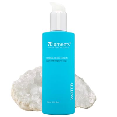7ELEMENTS Dead Sea Daily Moisturizing Lotion for Dry Skin Moisturizing Body Lotion Body Moisturizer With Dead Sea Minerals Anti-Aging Quick Absorption Into Extra Dry Skin Skincare Body 260fl