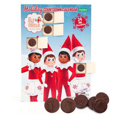 Advent Calendar Milk Chocolate, Indulge in a Festive Candy Advent Calendars with Gourmet Chocolate Pieces for Adults and Kids (Pack of 1)