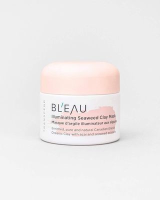 BL&#39;EAU Illuminating Seaweed Clay Mask - Brightening Clay Mask for All Skin Types - Collagen Boosting Deep Cleanse and Tighten Pores - Clarify and Balance -Natural Origin - 80 g Net Wt. 2.8 oz