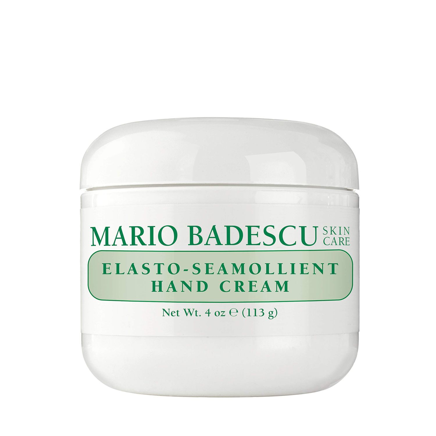 Mario Badescu Elasto-Seamollient Hand Cream - Rich, Thick Hand Lotion for Ultra-dry or Frequently Washed Skin - Moisturizer with Elastin Vitamins, 4 Oz