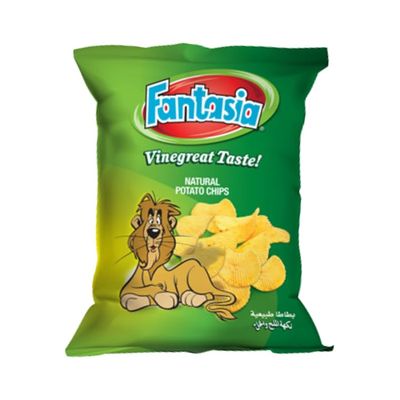 Lebanese Fantasia Chips Salt Vinegar Flavor 5x30g Bags