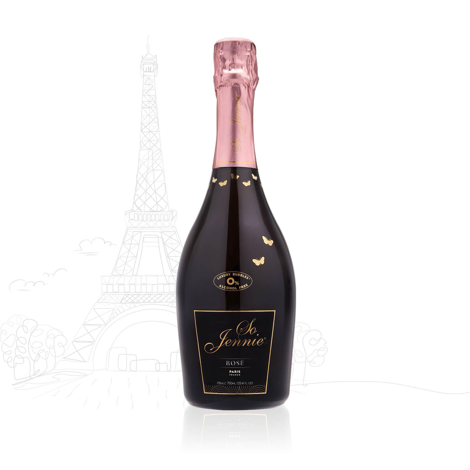 So Jennie Paris Premium Luxury Bubbles (Alcohol Free Champagne Alternative) (750ml)