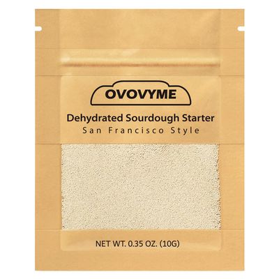 Dehydrated Sourdough Starter San Francisco Style, Fast Activation Sourdough Starter Culture, Sour Dough Starter Homemade Artisan Bread for Beginner (10G)