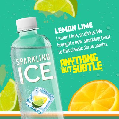 Sparkling Ice, Lemon-Lime, 17oz