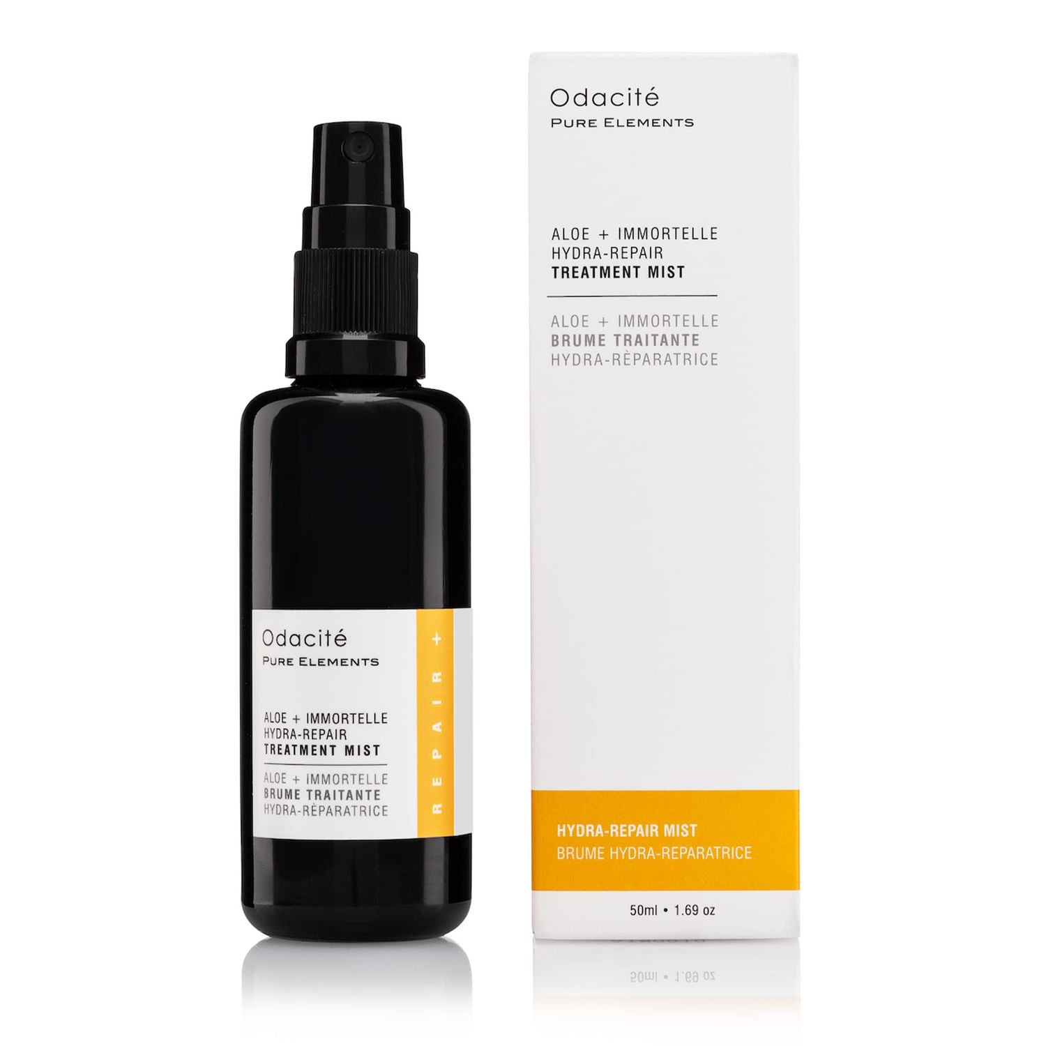 ODACITE Odacit Face Moisturizer Spray Mist - Aloe Immortelle Hydra-Repair Facial Mist - Lightweight Refreshing Anti-Aging Moisturizer for Mature, Dry, or Sensitive Skin, 1.69 fl. oz