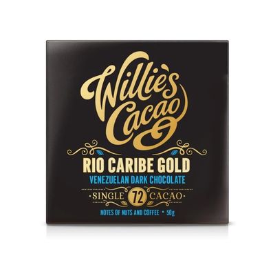Willies Cacao Venezuelan 72 Rui Caribe Superior Choc-50g