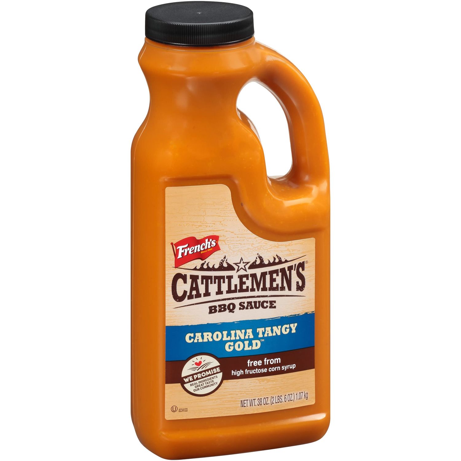 Cattlemen&#39;s Carolina Tangy Gold BBQ Sauce, 38 oz