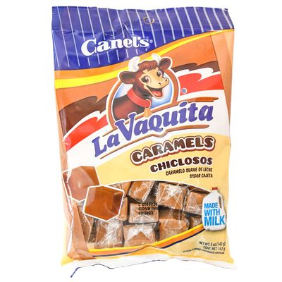 Canel&#39;s La Vaquita Chiclosos Caramelo Suave de Leche Soft Milk Caramel Mexican Candy (1 x 5 oz. Bag)