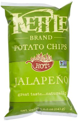 Kettle Brand Jalapeno Potato Chips, 8.5 oz