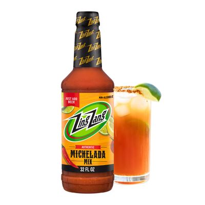 Zing Zang Michelada Mix, Non-Alcoholic Cocktail Mixer, 32 fl oz Bottle (Pack of 1)