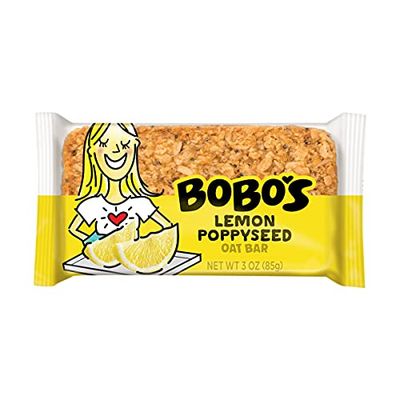 Bobo&#39;s Oat Bars, Lemon Poppyseed, 3 oz