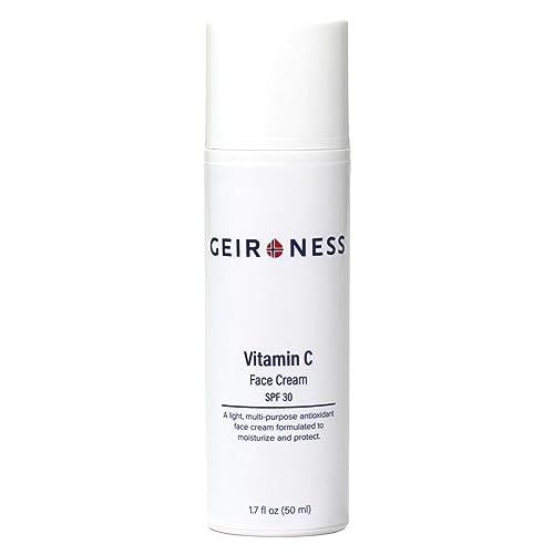 Geir Ness Vitamin C Day Cream - SPF 30 - Anti Aging Day Time Moisturizer Cream