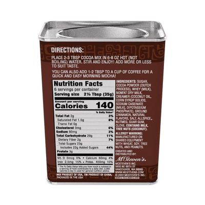 McSteven's - Mexicocoa Churro Flavored Spiced Cocoa Mix, 8 Ounce