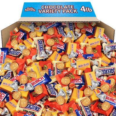 Chocolate Variety Pack, 4lb Pack of Mixed Chocolate Candy Assortment Bag Bulk, Perfect for Birthdays, Celebrations and Special Occasions, Ideal for Candy Buffets, Gift Baskets and Treat Bags